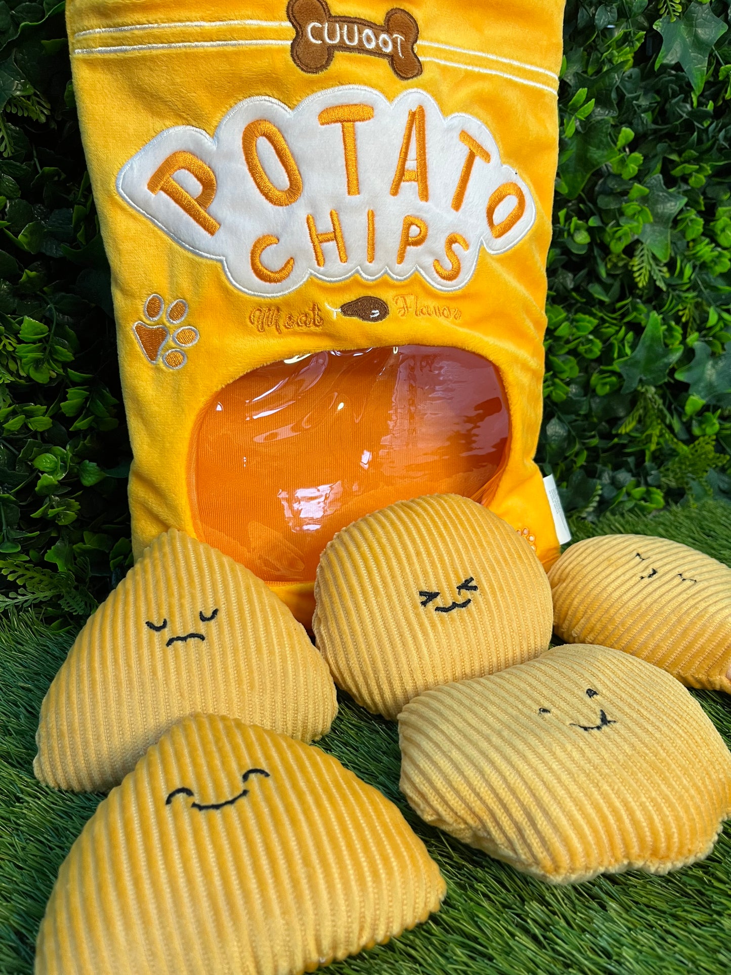 Snuffle & Crinkle Potato Chips Bag