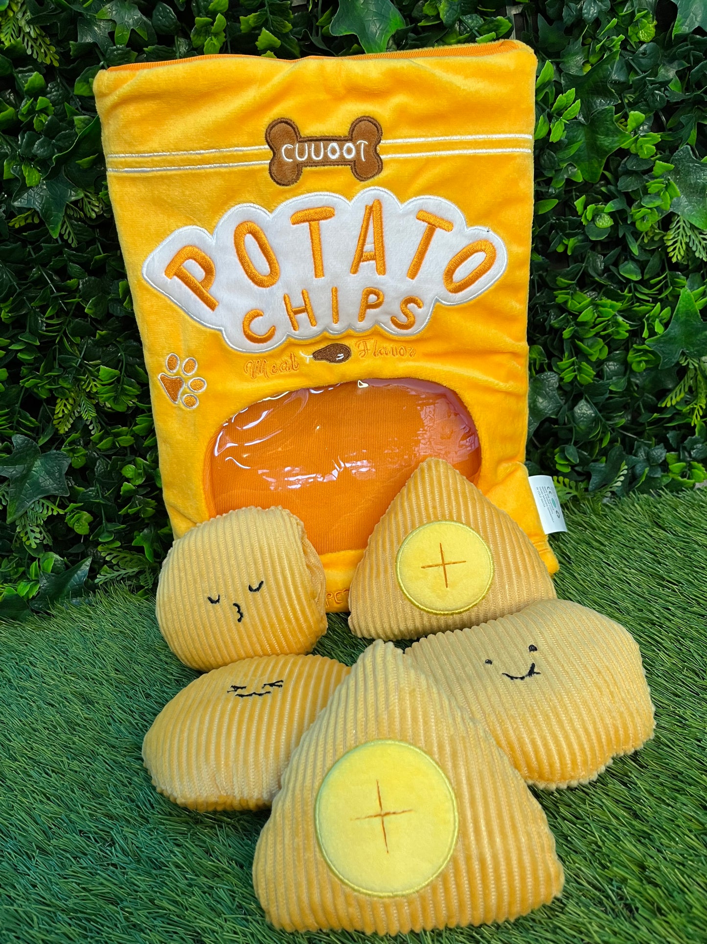 Snuffle & Crinkle Potato Chips Bag