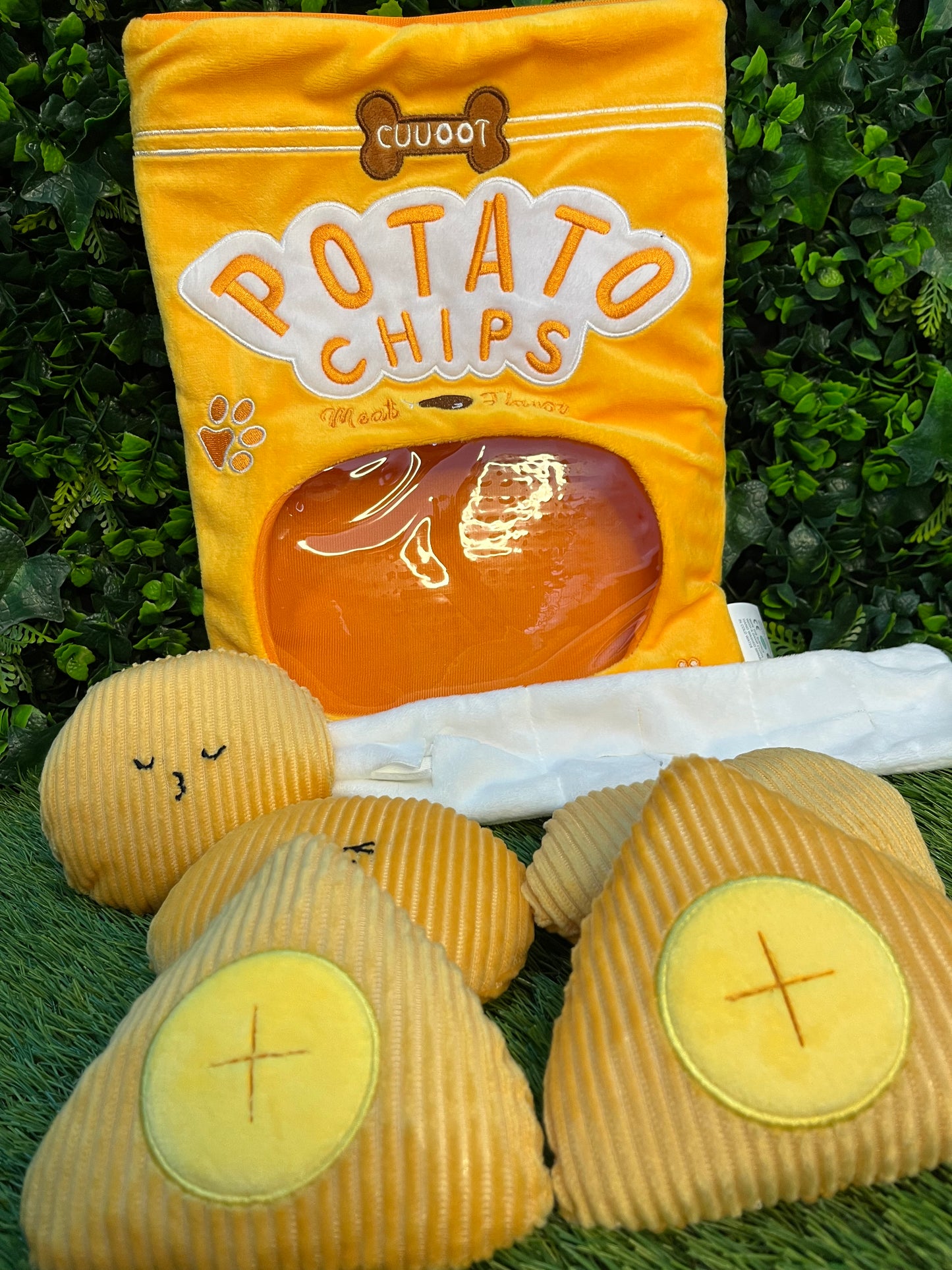 Snuffle & Crinkle Potato Chips Bag