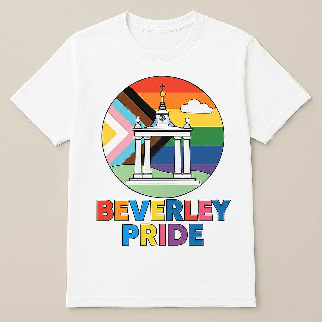 Official Beverley Pride T Shirt