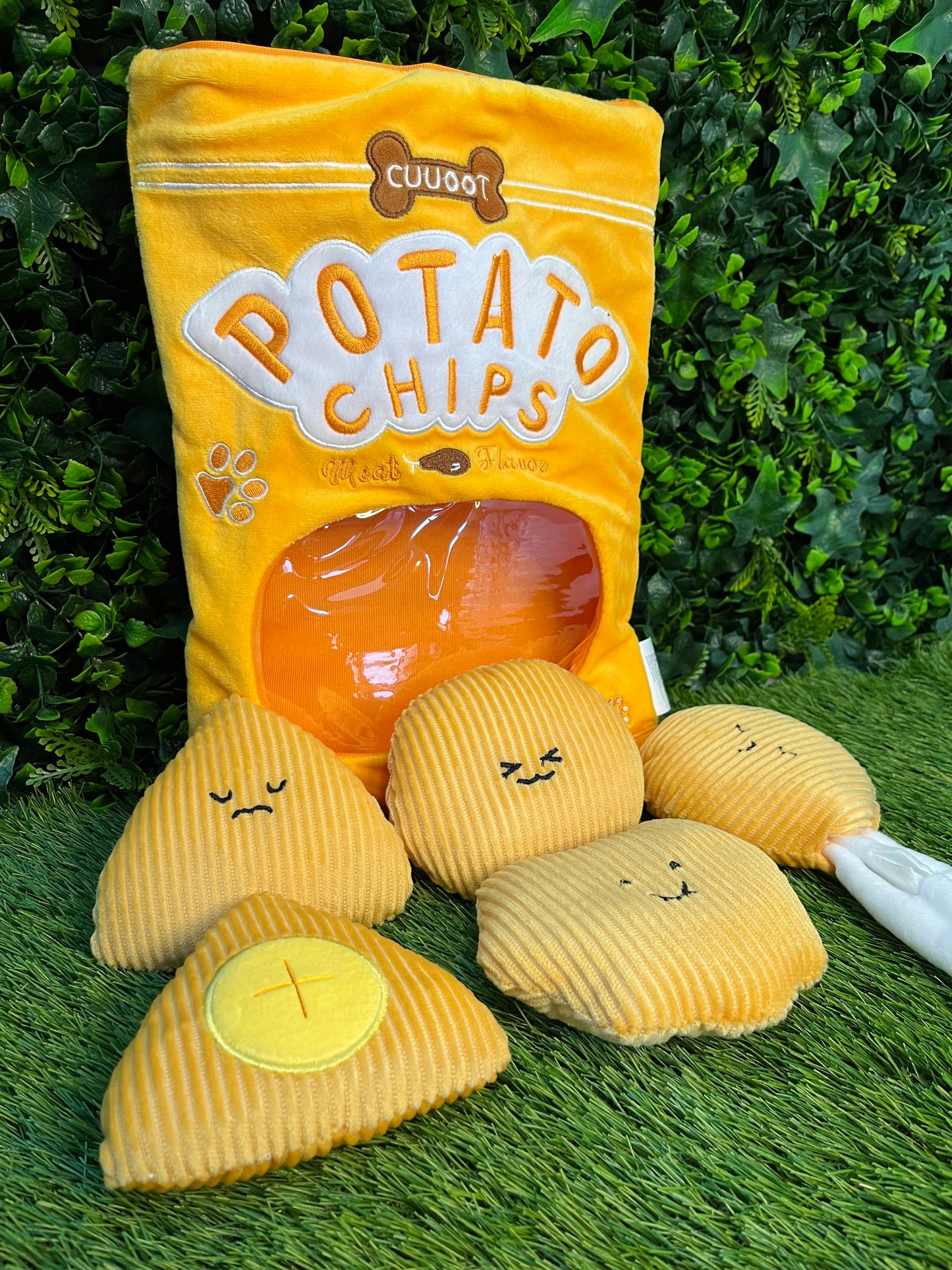 Snuffle & Crinkle Potato Chips Bag