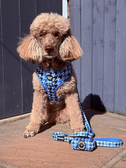 Westwood Dog Co - Blueberry Houndstooth Harness