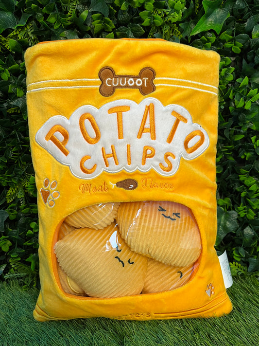 Snuffle & Crinkle Potato Chips Bag