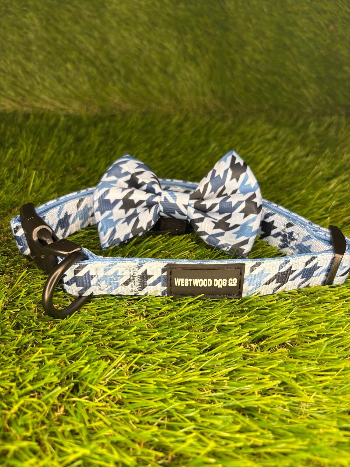 Westwood Dog Co - Blueberry Houndstooth Collar