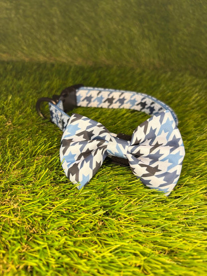 Westwood Dog Co - Blueberry Houndstooth Collar