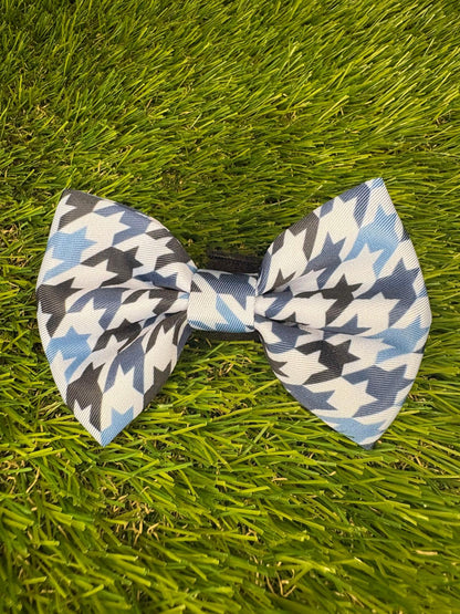 Westwood Dog Co - Blueberry Houndstooth Bow Tie