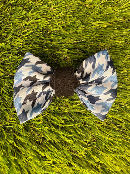 Westwood Dog Co - Blueberry Houndstooth Bow Tie