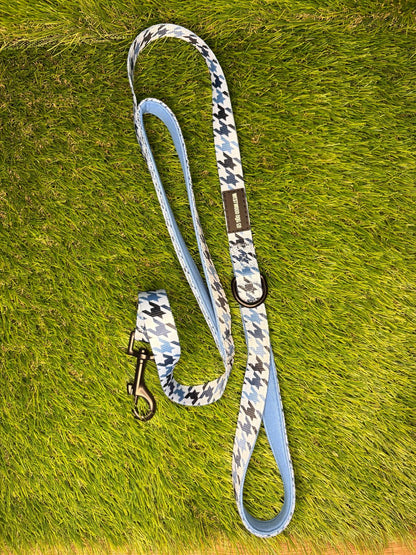 Westwood Dog Co - Blueberry Houndstooth Lead
