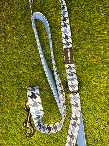 Westwood Dog Co - Blueberry Houndstooth Lead