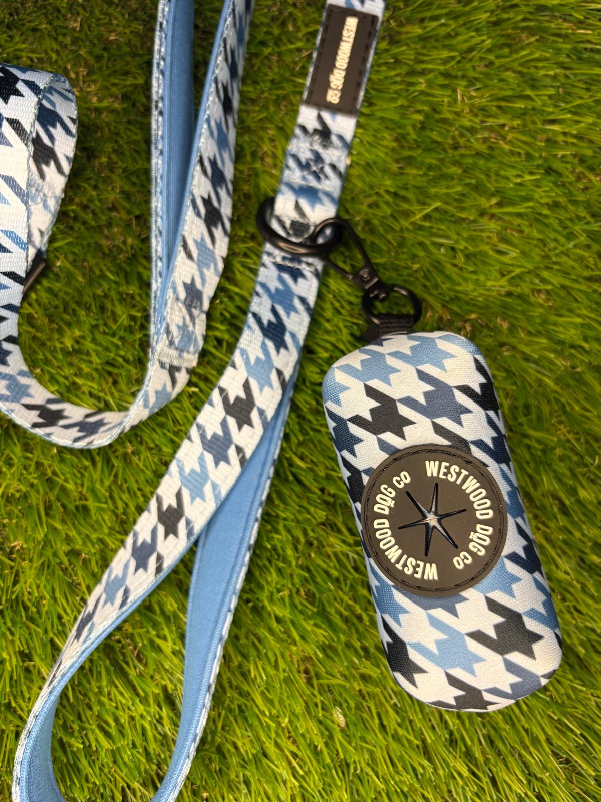 Westwood Dog Co - Blueberry Houndstooth Lead