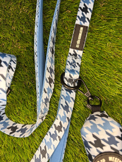 Westwood Dog Co - Blueberry Houndstooth Lead