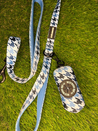 Westwood Dog Co - Blueberry Houndstooth Lead