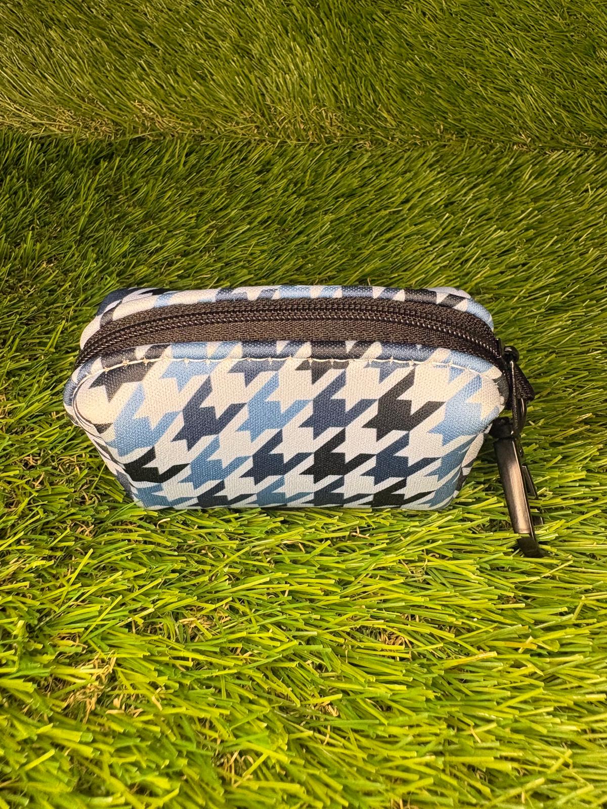 Westwood Dog Co - Blueberry Houndstooth Poo Bag Holder