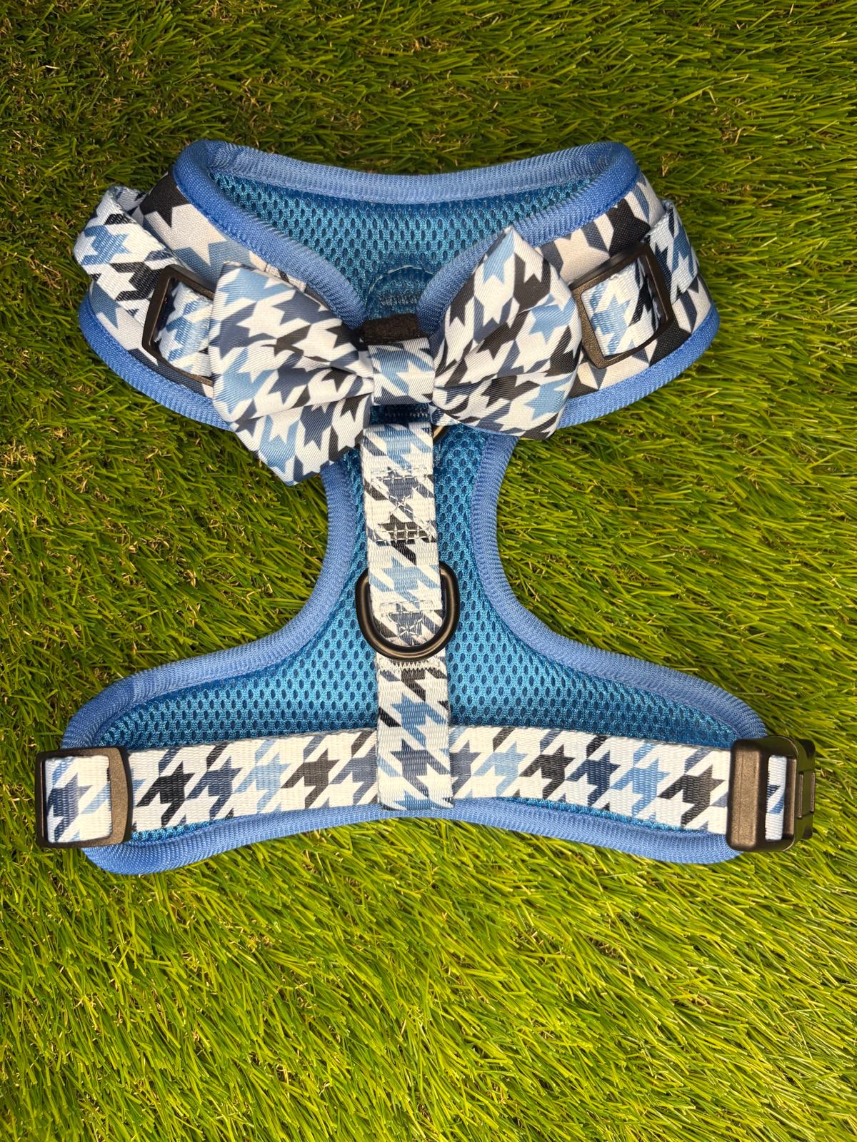 Westwood Dog Co - Blueberry Houndstooth Bow Tie