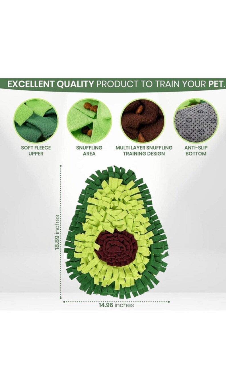 Avocado Snuffle Mat