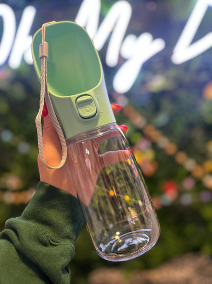 Travel Water Bottle - Green