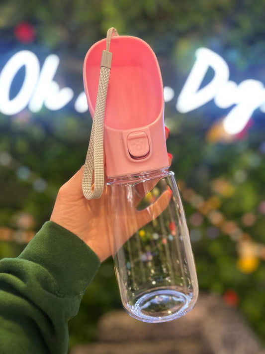 Travel Water Bottle - Pink