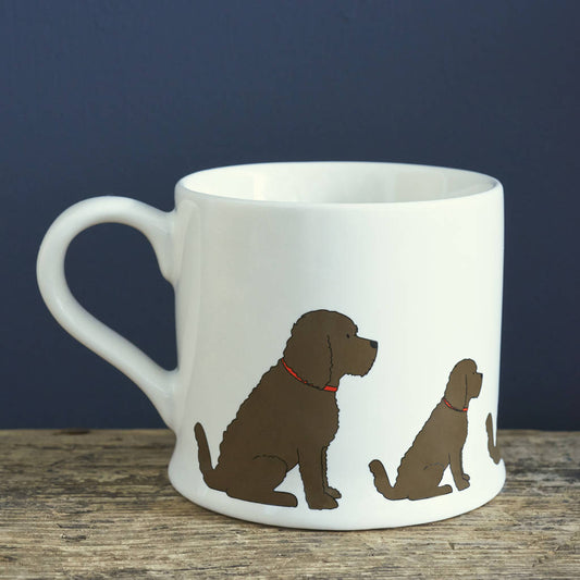 Brown Cockapoo / Labradoodle Mug